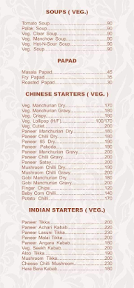 Reddy's Family Restaurant menu 5