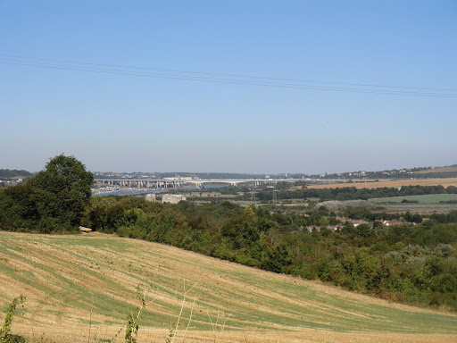 CIMG3935 Distant view of the Medway River Crossings