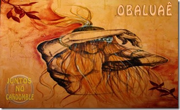 Obaluaê - Omolu Obaluaê - Omolu - Obaluaiê - Obaluwaiê - sapata - xapana - jagun - ajunssun - opanijé - orixá - candomblé - umbanda