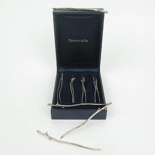 Tiffany & Co. Sterling Silver Branch Cocktail Picks