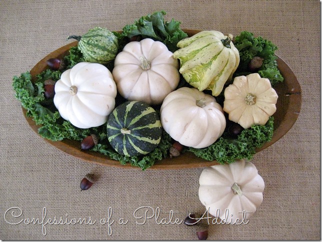 CONFESSIONS OF A PLATE ADDICT Fall Dough Bowl with Natural Elements
