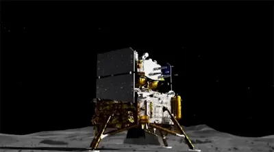 Sukses! Untuk ketiga kalinya Chang-e Lander berhasil mendarat di bulan