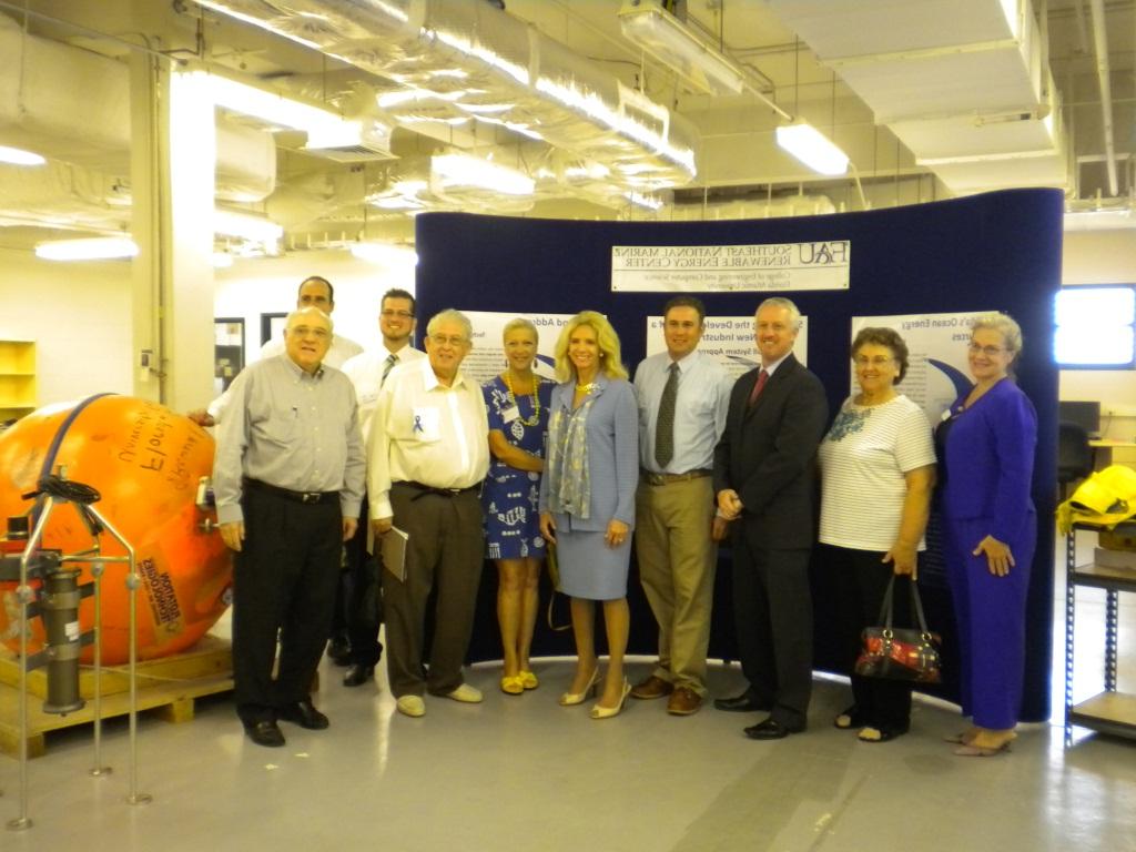 members of her Blue Ribbon