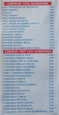 Sai Nidhi menu 8