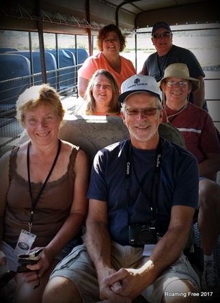 Our group on the Swamp Buggy