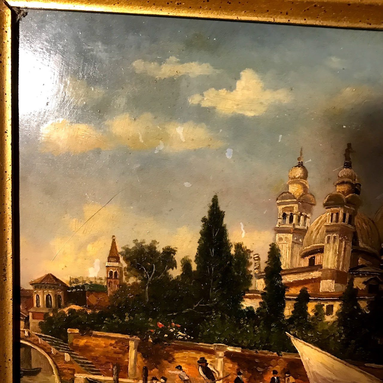 N. Bertin Signed Oil on Panel