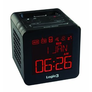  Logic3 i-Station TimeCube for iPhone and iPod (Black)