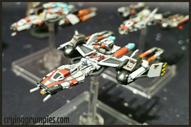 Y-Wing scum dark sun/sol negro pintado por Xela