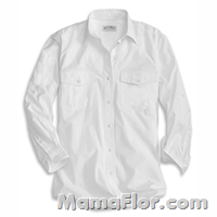 Camisa blanca hombre