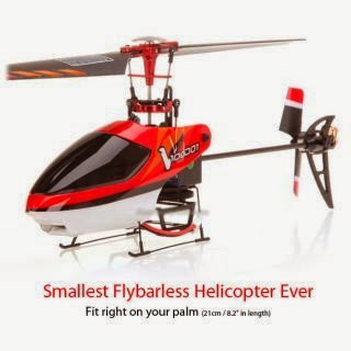 Walkera V100D01 Flybarless 4CH Micro RC RTF Helicopter