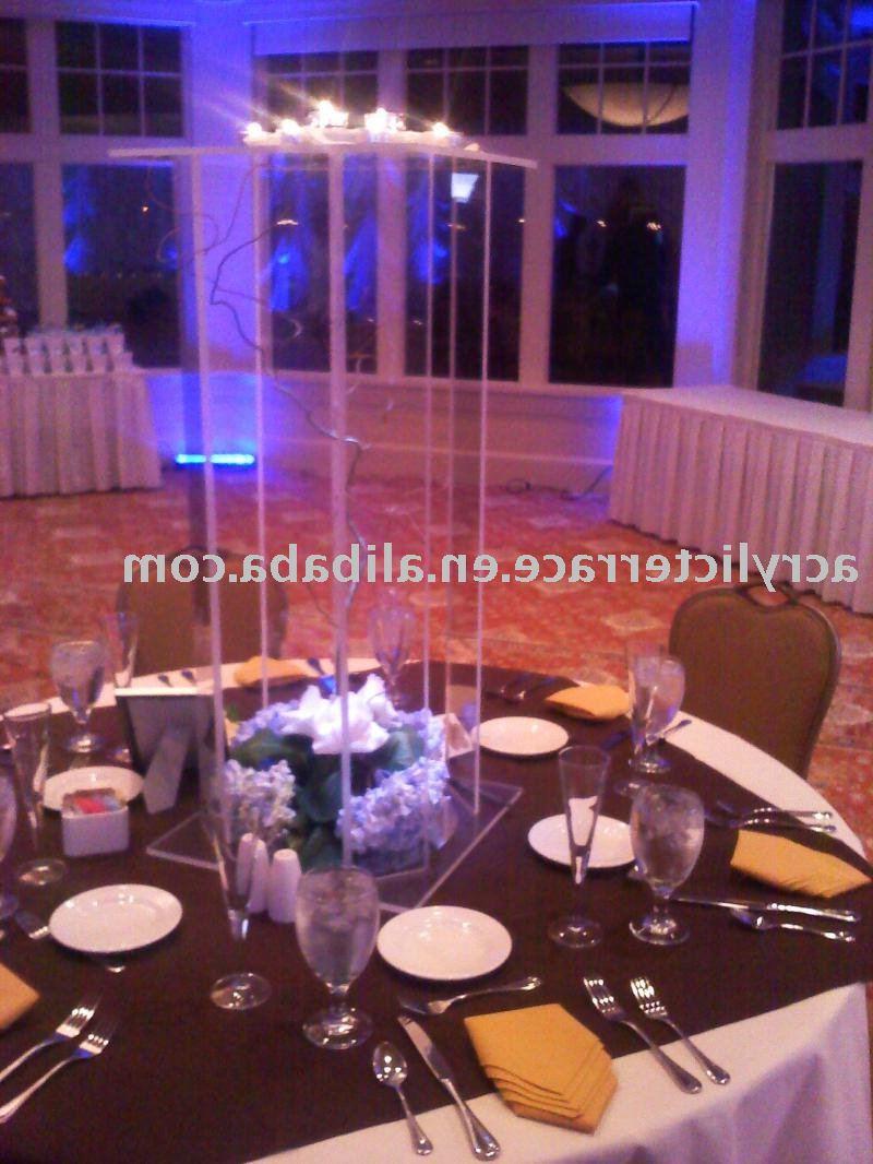 centerpieces and wedding