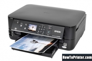 Reset Epson SX535 printer with Epson reset software