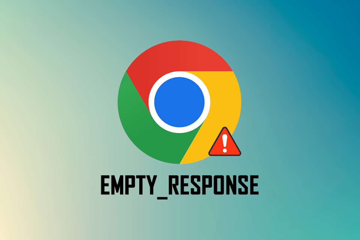 Oprava Err Empty Response v Google Chrome