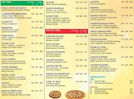 Pizza Zone menu 1