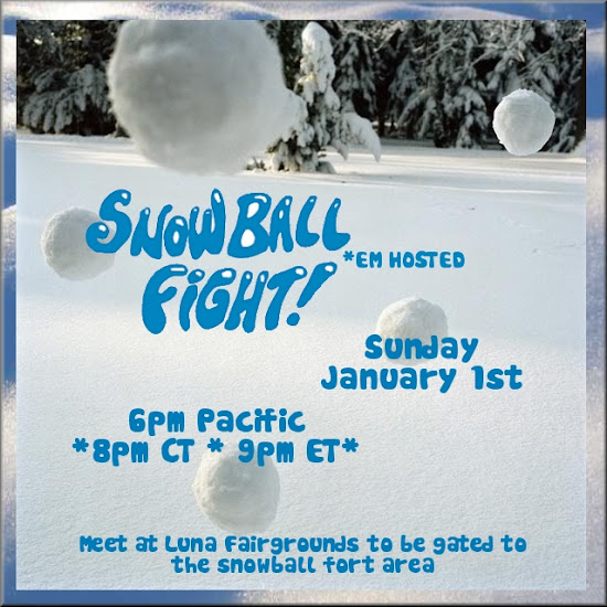 EM Hosted SnowBall Fight!