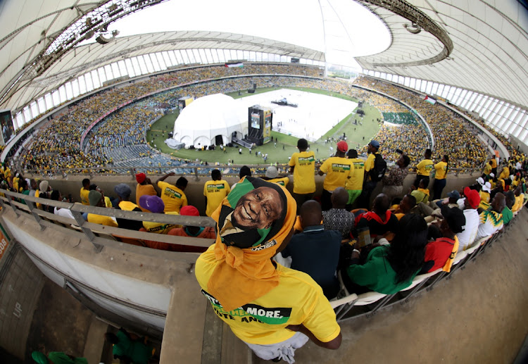 African National Congress (ANC) launches its manifesto at Moses Mabhida stadium in Durban ahead of the general elections this year.