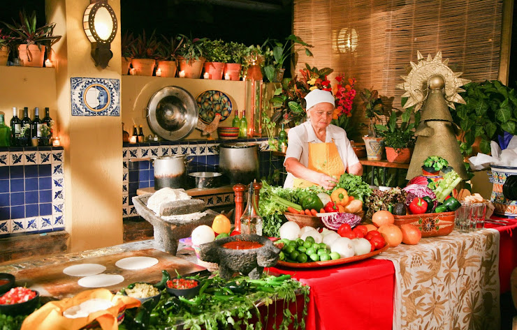 Typical mexican kitchen in Puerto Vallarta