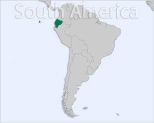 Ecuador location map