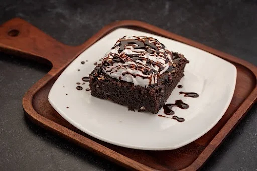 Brownie With Hot Chocolate