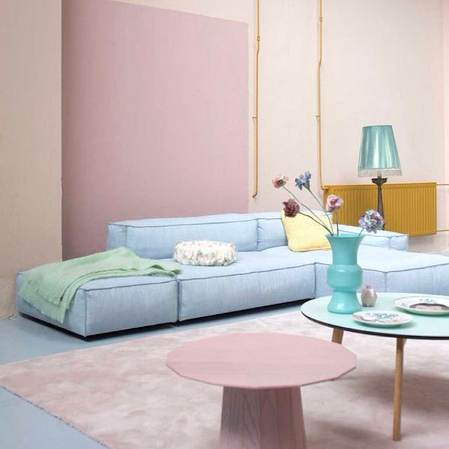 ** Personally selected products **: Top 10 interiores en pastel