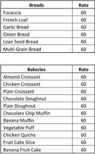 Cakewalk - Radisson Noida menu 1