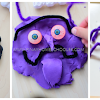 Playdough Monster Faces