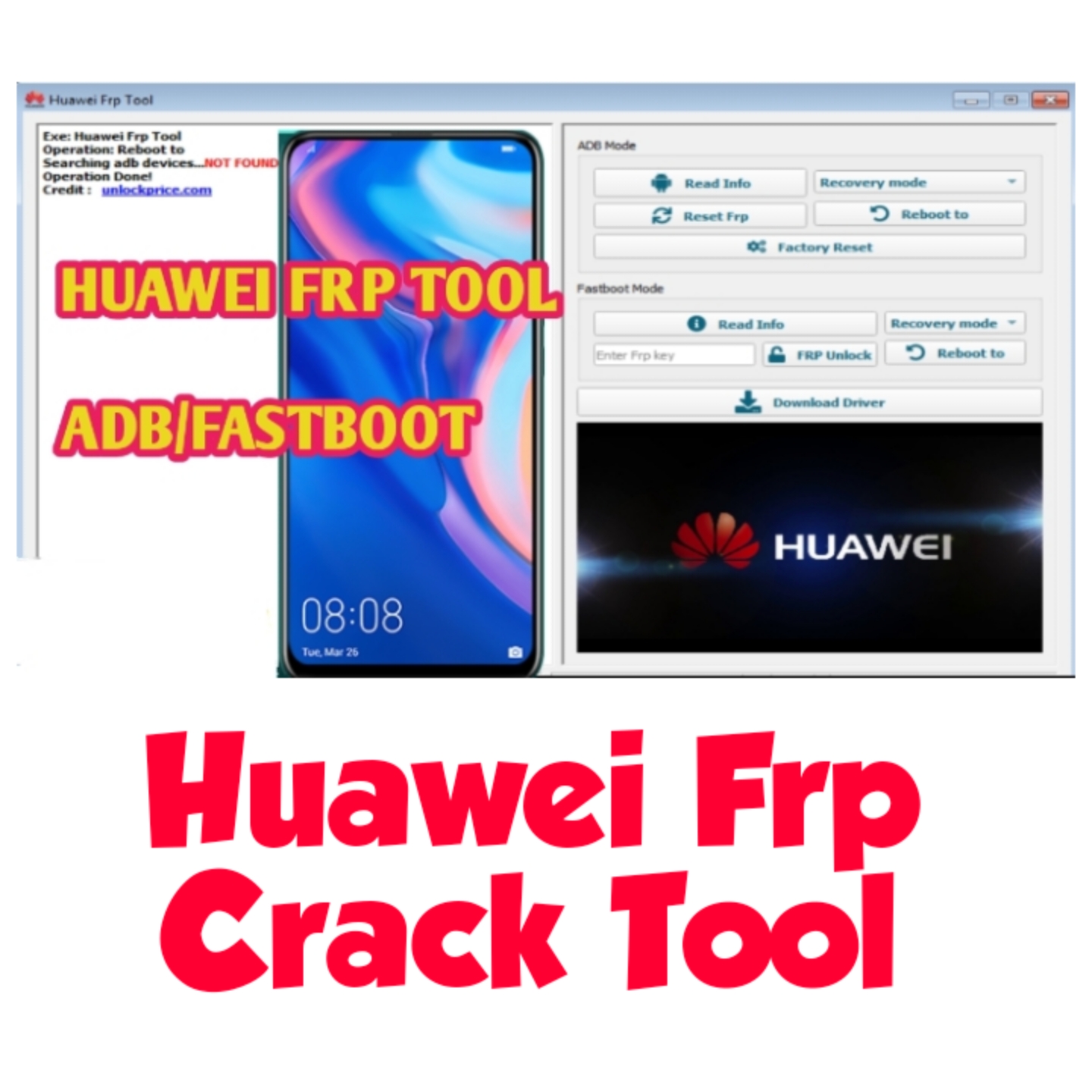 huawei frp unlock tool download bypass software fastboot