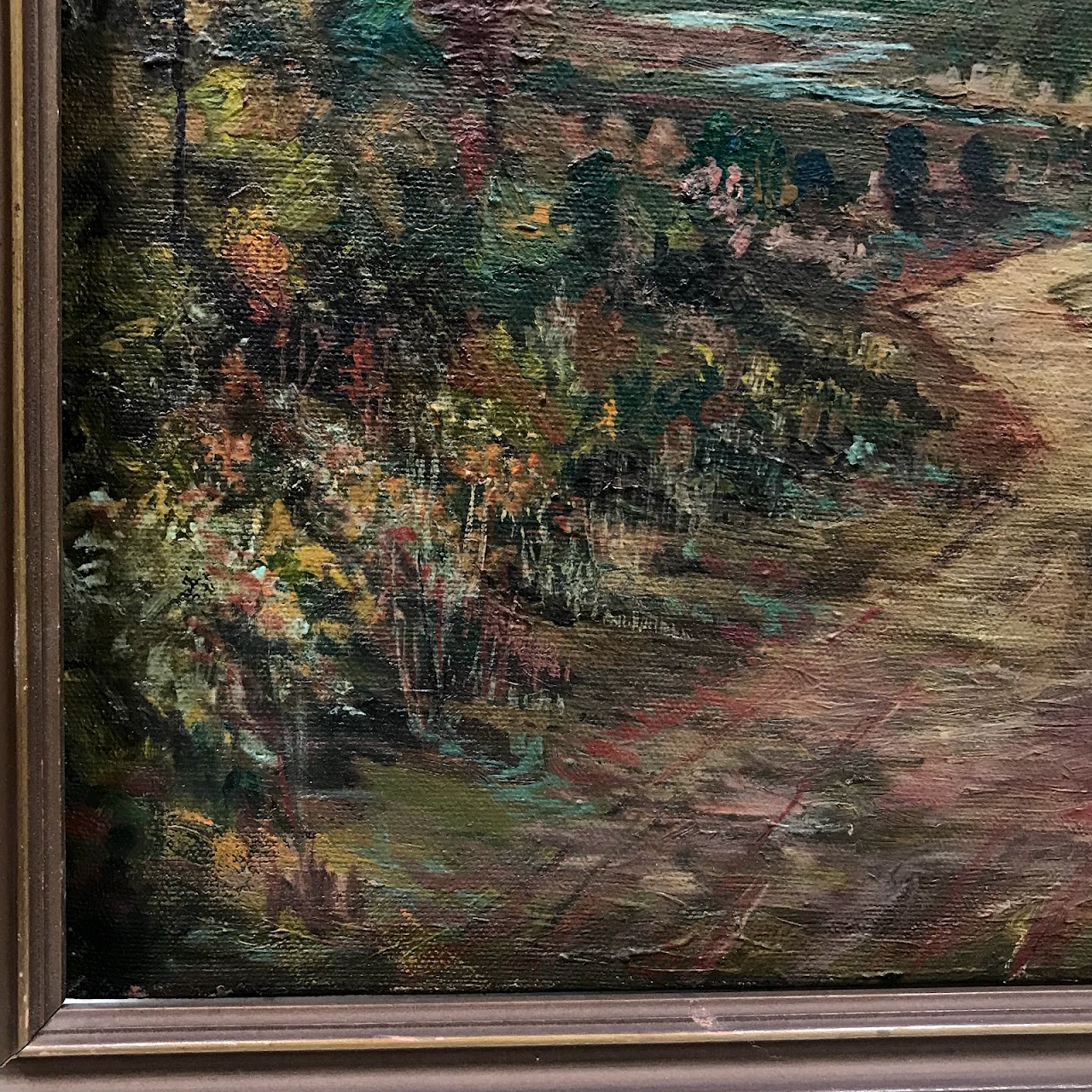 Lawrence E. LeFevre Signed Landscape Oil