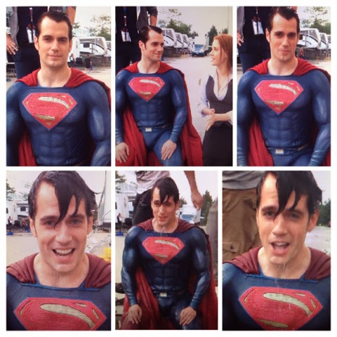  Henry Cavill Takes the Ice Bucket Challenge in his Superman  Suit!