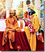 [Krishna with Sudama]