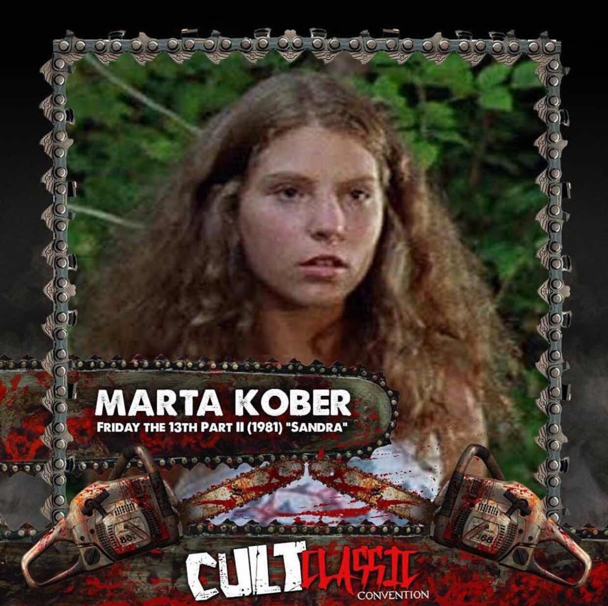 Meet Friday The 13th Part 2 Alumni Marta Kober In Texas This September