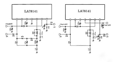 rangkaian IC la78141 (datasheet)