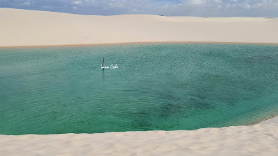 Lagoa Azul em Barreirinhas, Lençóis Maranhenses.