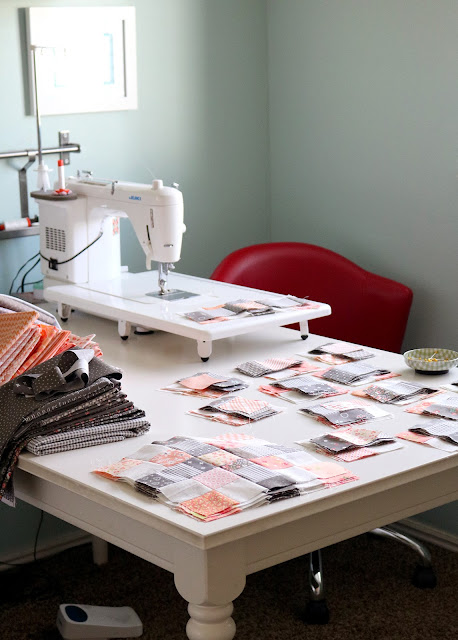 A Bright Corner sewing room