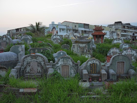 Cemetery in Anping District, Tainan, Taiwan