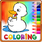 Coloring Book & Drawing Painting Arts  Icon