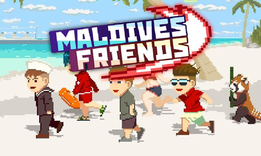 Maldives Friends : Pixel Flappy Fighter