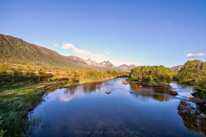 Scenes from Forfjord River, Northern Norway. By Photographer Benny Høynes