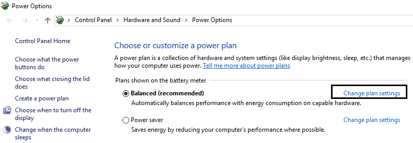 USBセレクティブサスペンド設定