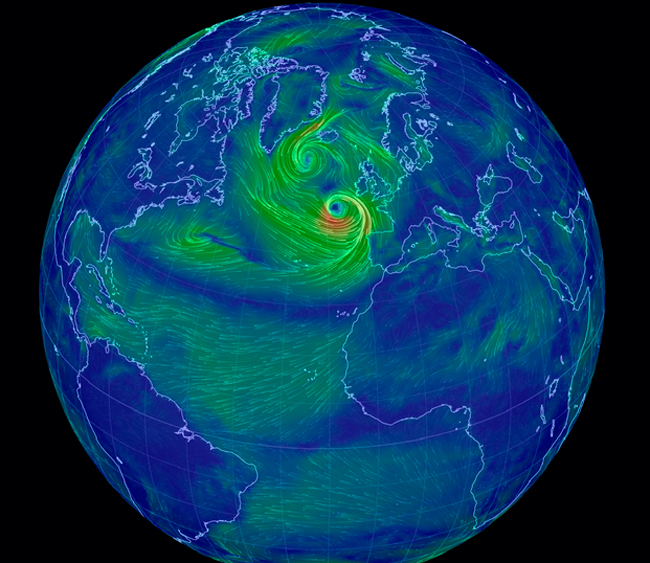 El temporal marítimo, de vientos y lluvias se extiende a más regiones