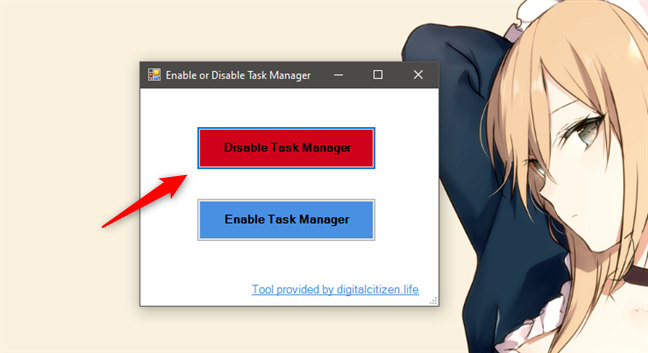 Disabilita Task Manager su Windows 10 con TaskMgrEd