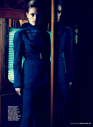  Leah de Wavrin  - Marie Claire UK - Noviembre 2012