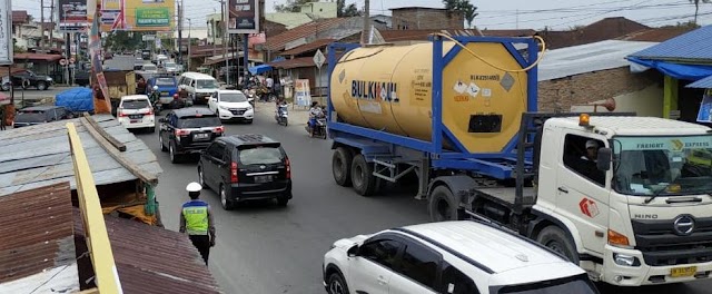 Arus Mudik Lebaran di Kota Siantar Terpantau Lancar Meski Ramai