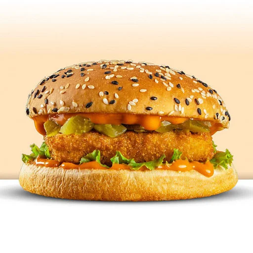 Krunchy Tandoori Paneer Burger