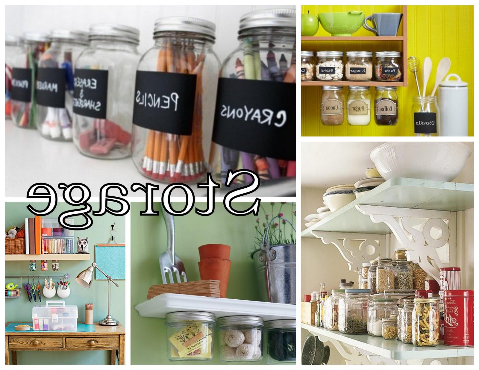 And finally: Mason Jar STORAGE