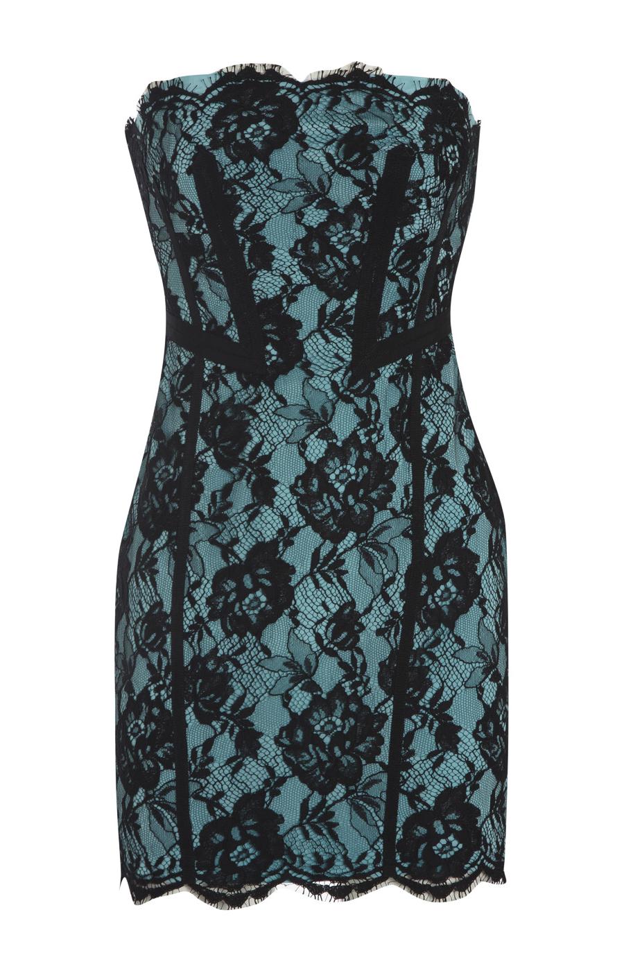 Karen Millen Lace Dress Green