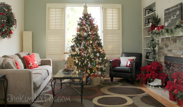 Christmas living room