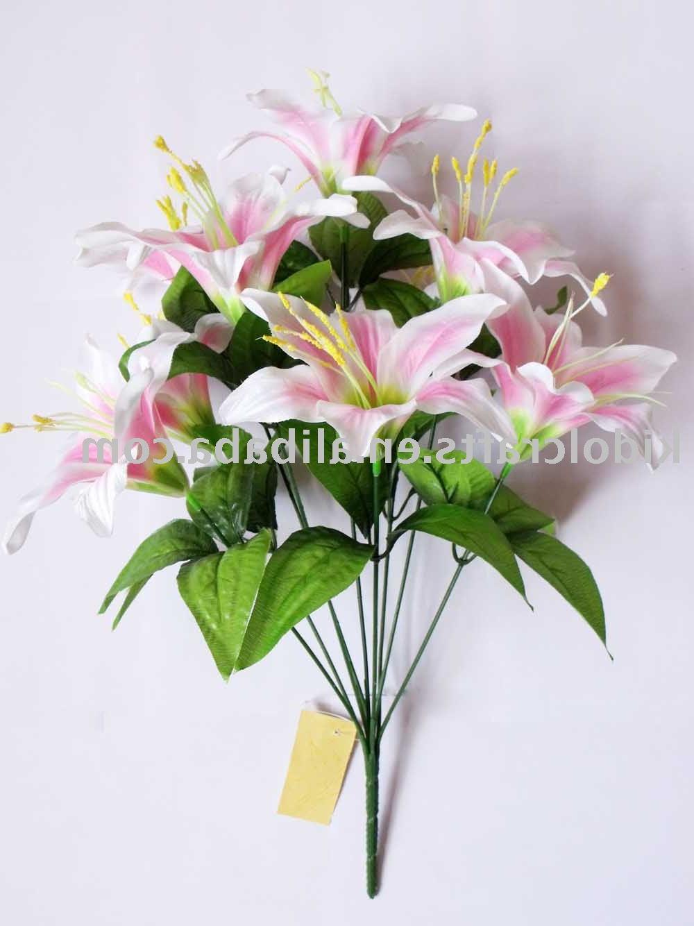 indian silk flowers for