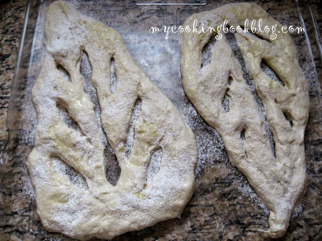 Фокача (Fougasse bread) или плосък хляб