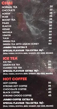 Chai Sutta Bar menu 1